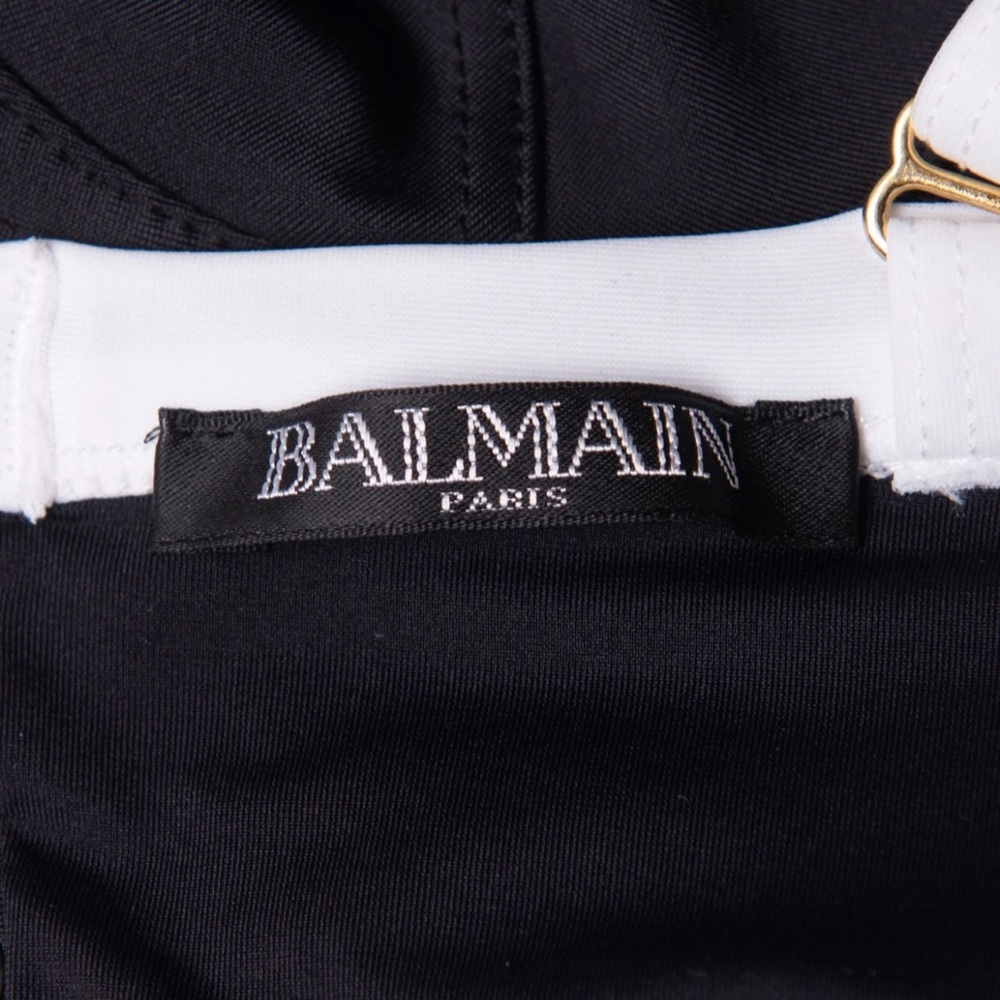 Balmain Vintage Style Bikini Top FR34 US2 UK6 XS $455 - Picture 9 of 9